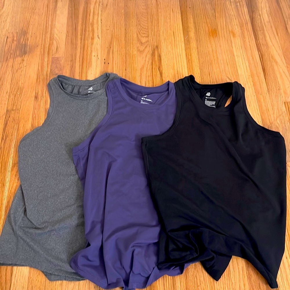 3 for $10 workout tanks